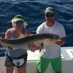 December Islamorada fishing amberjack